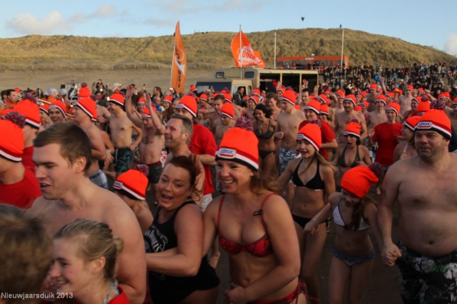 Nieuwjaarsduik 2 Nederzand(T) Noordwijk